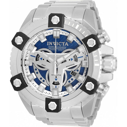 Invicta Men's Quartz Watch - Coalition Forces Chrono Silver Tone Bracelet | 30904 ,