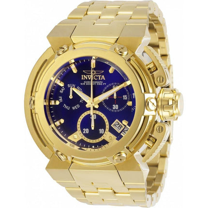 Invicta Men's Quartz Watch - Coalition Forces Chrono Yellow Gold Bracelet | 29638 ,