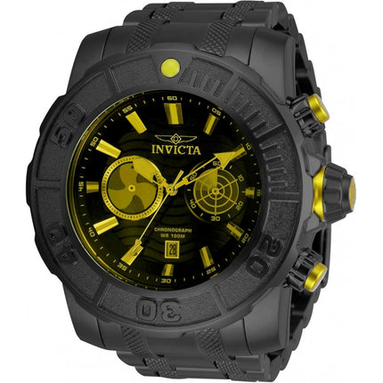 Invicta Men's Quartz Watch - Coalition Forces Chronograph Black Bracelet | 33321 ,