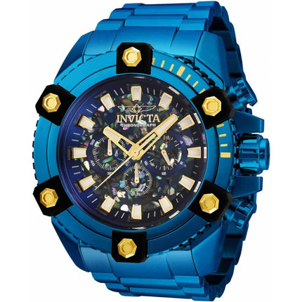 Invicta Men's Quartz Watch - Coalition Forces Chronograph Blue Steel Bracelet | 35977 ,