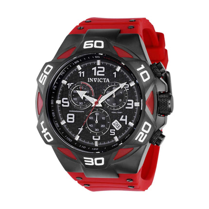 Invicta Men's Quartz Watch - Coalition Forces Chronograph Red and Black Strap | 36703 ,