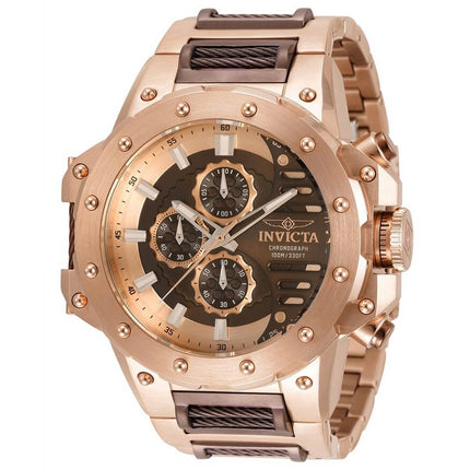 Invicta Men's Quartz Watch - Coalition Forces Chronograph Rose Bracelet | 32978 ,