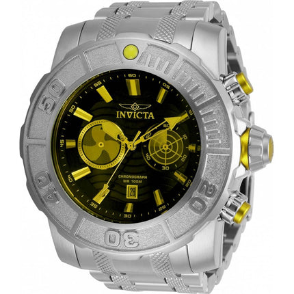 Invicta Men's Quartz Watch - Coalition Forces Chronograph Silver Bracelet | 33320 ,