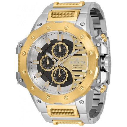 Invicta Men's Quartz Watch - Coalition Forces Chronograph Two Tone Bracelet | 32980 ,
