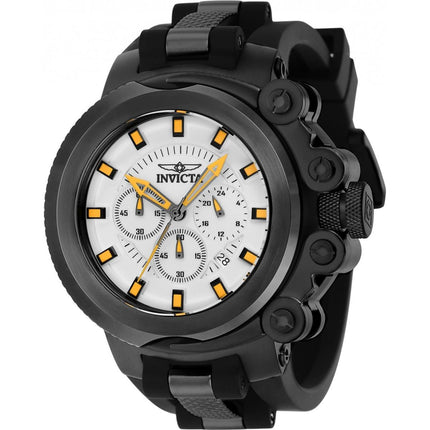 Invicta Men's Quartz Watch - Coalition Forces Chronograph White Dial Strap | 38375 ,