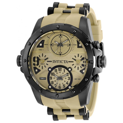 Invicta Men's Quartz Watch - Coalition Forces Light Brown and Black Dial | 31139 ,