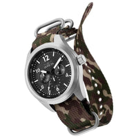 Invicta Men's Quartz Watch - Coalition Forces Nylon Strap Black Dial | 33627 ,