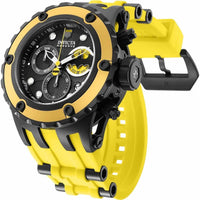 Invicta Men's Quartz Watch - DC Comics Batman Chrono Black and Yellow Dial | 32787 ,
