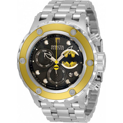 Invicta Men's Quartz Watch - DC Comics Batman Chronograph Steel Bracelet | 33814 ,