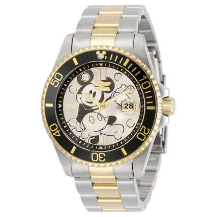 Invicta Men's Quartz Watch - Disney Mickey Mouse Two Tone Steel Bracelet | 32447 ,