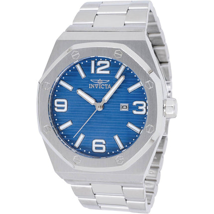 Invicta Men's Quartz Watch - Huracan Blue Dial Stainless Steel Bracelet | 45778 ,
