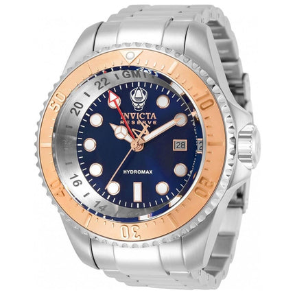 Invicta Men's Quartz Watch - Hydromax Blue and Silver Tone Dial Bracelet | 32464 ,