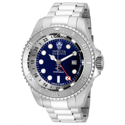 Invicta Men's Quartz Watch - Hydromax Blue Dial Rotating Bezel Bracelet | 16959 ,