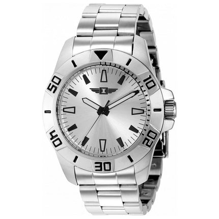 Invicta Men's Quartz Watch - I by Invicta Silver Tone Dial Bracelet | IBI36472 ,