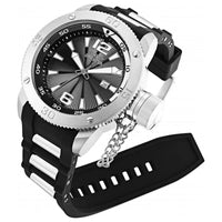 Invicta Men's Quartz Watch - I-Force Black Dial Rubber Strap | 12963 ,