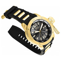 Invicta Men's Quartz Watch - I-Force Rubber Strap Black Dial | 12964 ,