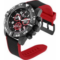 Invicta Men's Quartz Watch - Jason Taylor Chronograph Black and Red Dial | 33217 ,