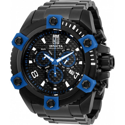 Invicta Men's Quartz Watch - Jason Taylor Chronograph Black Steel Bracelet | 33992 ,