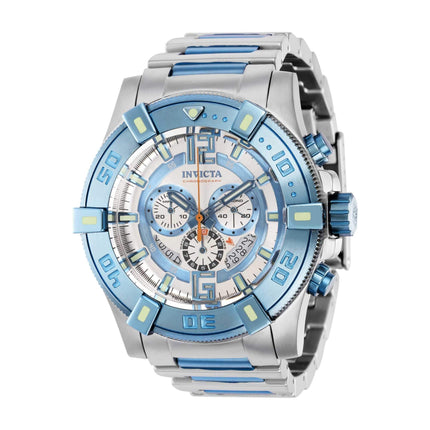 Invicta Men's Quartz Watch - Luminary Metallic White Dial Two Tone Bracelet | 38194 ,