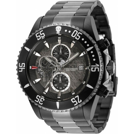 Invicta Men's Quartz Watch - Marvel Punisher Chronograph Two Tone Bracelet | 34623 ,