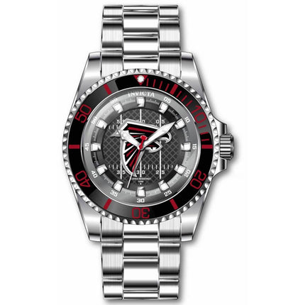 Invicta Men's Quartz Watch - NFL Atlanta Falcons Black and Red Dial Bracelet | 43332 ,