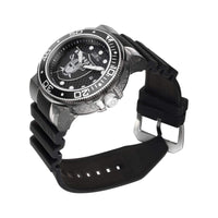 Invicta Men's Quartz Watch - NFL Las Vegas Raiders Rotating Bezel Black Strap | 41473 ,