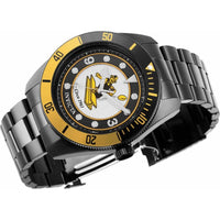 Invicta Men's Quartz Watch - NFL Pittsburgh Steelers Black Steel Bracelet | 36915 ,