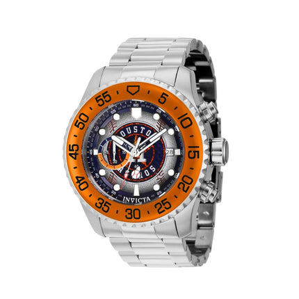 Invicta Men's Quartz Watch - NHL Montreal Canadiens Red Dial Silver Bracelet | 42690 ,