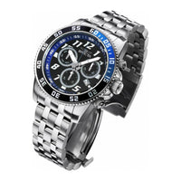 Invicta Men's Quartz Watch - Pro Diver Black Dial Stainless Steel Bracelet | 20478 ,