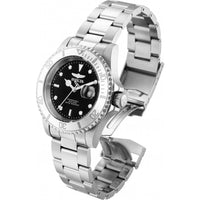 Invicta Men's Quartz Watch - Pro Diver Black Dial Stainless Steel Bracelet | 34022 ,
