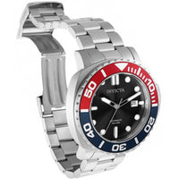 Invicta Men's Quartz Watch - Pro Diver Black Dial Stainless Steel Bracelet | 34311 ,