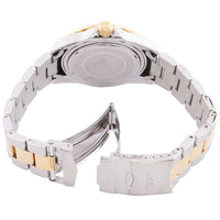 Invicta Men's Quartz Watch - Pro Diver Black Dial Two Tone Steel Bracelet | 33255 ,