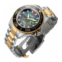 Invicta Men's Quartz Watch - Pro Diver Black MOP Dial Two Tone Steel Bracelet | 37432 ,