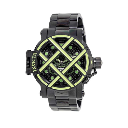 Invicta Men's Quartz Watch - Pro Diver Black Stainless Steel Bracelet | 37356 ,