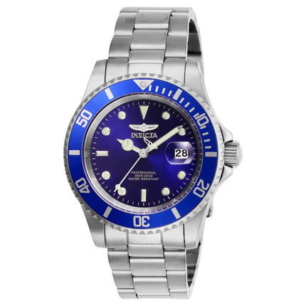 Invicta Men's Quartz Watch - Pro Diver Blue Dial Stainless Steel Bracelet | 26971 ,