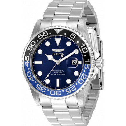 Invicta Men's Quartz Watch - Pro Diver Blue Dial Stainless Steel Bracelet | 33253 ,