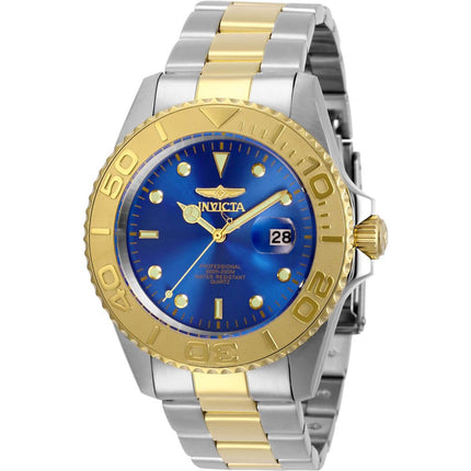 Invicta Men's Quartz Watch - Pro Diver Blue Dial Two Tone Bracelet | 29949 ,