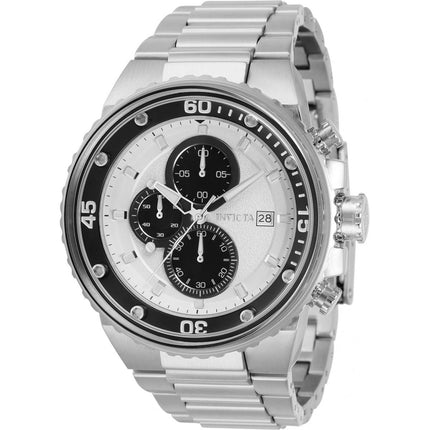 Invicta Men's Quartz Watch - Pro Diver Chronograph Black and White Dial | 33344 ,