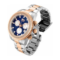 Invicta Men's Quartz Watch - Pro Diver Chronograph Blue Dial TT Bracelet | 31732 ,