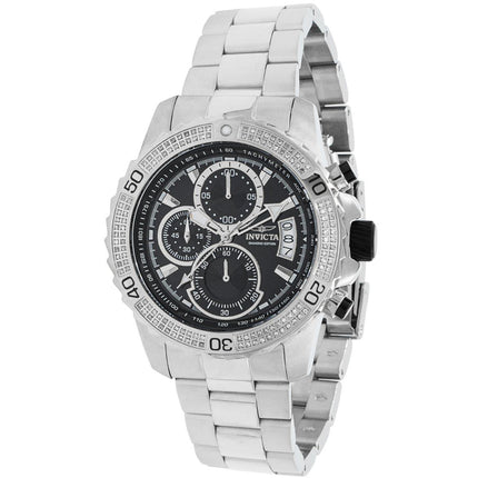 Invicta Men's Quartz Watch - Pro Diver Chronograph Date Display Black Dial | 37996 ,