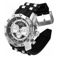 Invicta Men's Quartz Watch - Pro Diver Chronograph Grey and Silver Dial Strap | 37718 ,