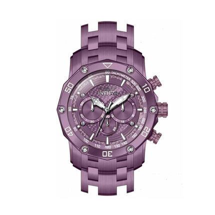 Invicta Men's Quartz Watch - Pro Diver Chronograph Purple Glass Fiber Bracelet | 40679 ,