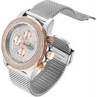 Invicta Men's Quartz Watch - Pro Diver Chronograph Silver Tone Mesh Bracelet | 31569 ,