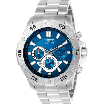 Invicta Men's Quartz Watch - Pro Diver Chronograph Stainless Steel Bracelet | 22787 ,