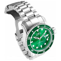 Invicta Men's Quartz Watch - Pro Diver Green Dial Stainless Steel Bracelet | 20096 ,
