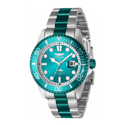 Invicta Men's Quartz Watch - Pro Diver Green Dial Two Tone Steel Bracelet | 40939 ,