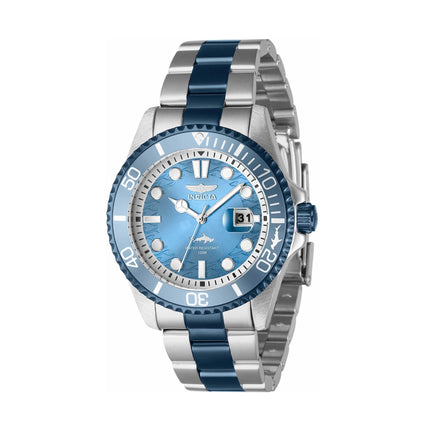 Invicta Men's Quartz Watch - Pro Diver Light Blue Dial Two Tone Bracelet | 40937 ,