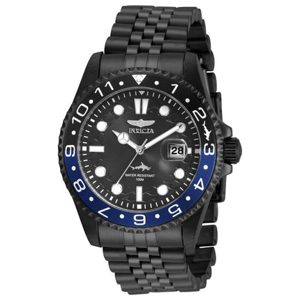 Invicta Men's Quartz Watch - Pro Diver Rotating Bezel Black Dial Bracelet | 30627 ,