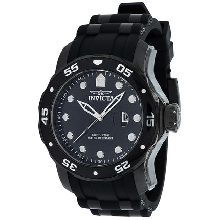 Invicta Men's Quartz Watch - Pro Diver Rotating Bezel Black Dial Strap Dive | 39413 ,