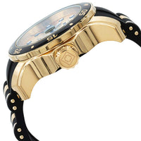 Invicta Men's Quartz Watch - Pro Diver Rotating Bezel Gold Dial Two Tone Strap | 39412 ,